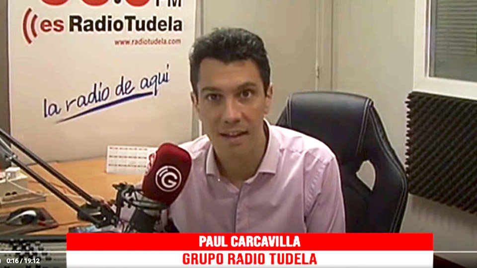 Paúl Carcavilla Aguirre, Director del Grupo de Comunicación Radio Tudela
