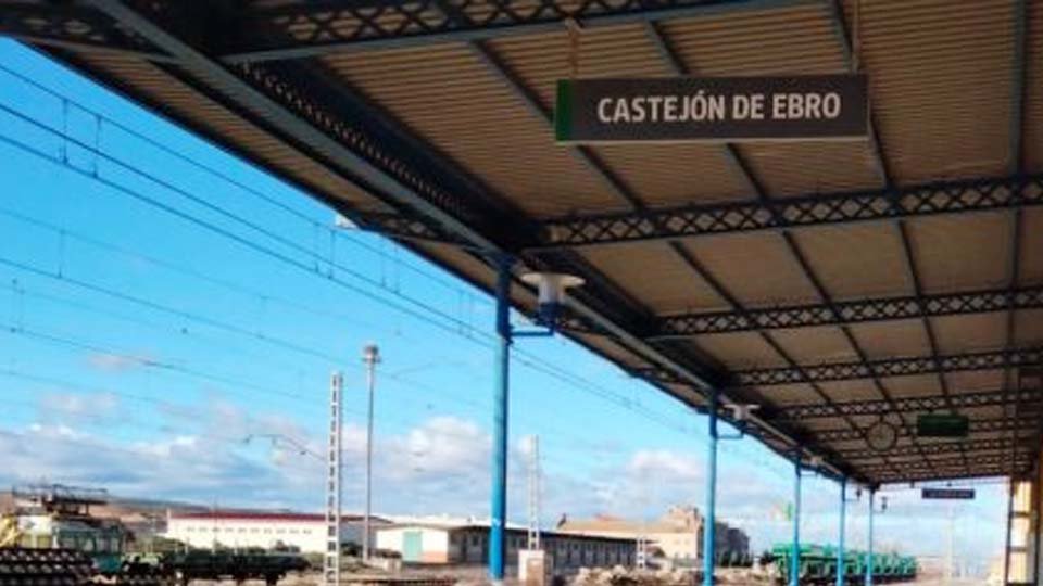 Estación de tren de Castejón