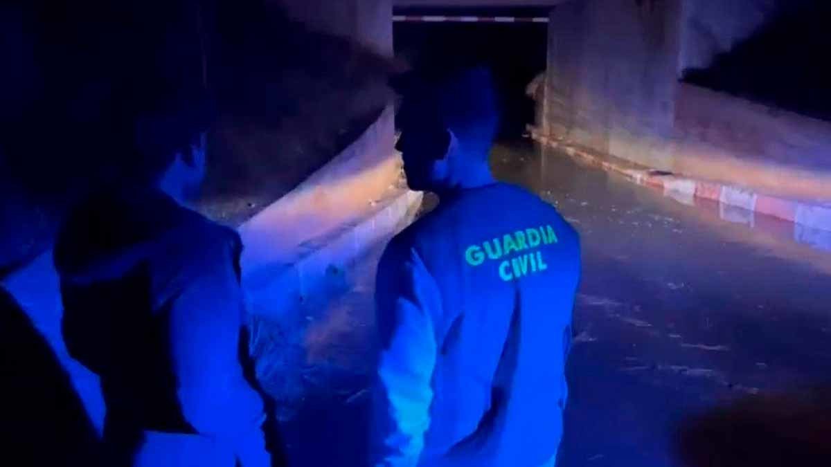 guardia civil rescate inundaciones caparroso