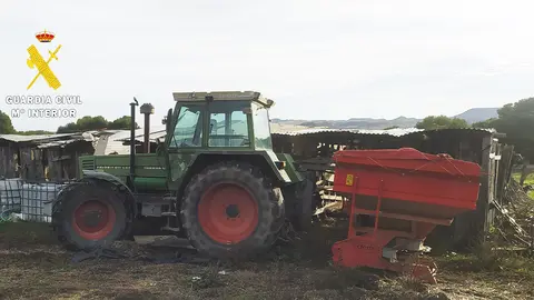 Tractor Agrícola sustraído