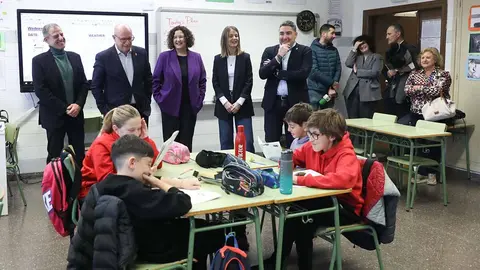 ribaforada colegio san bartolomé programa inglés. Foto: TudelaHoy