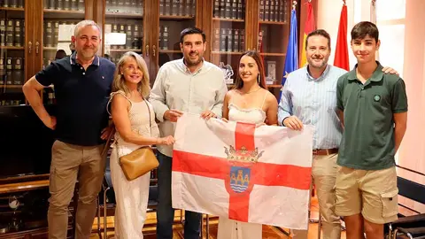 Ángela Beamonte competirá en el Campeonato de España de Gimnasia Rítmica