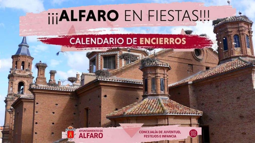 Calendario de encierros Fiestas de Alfaro 2023