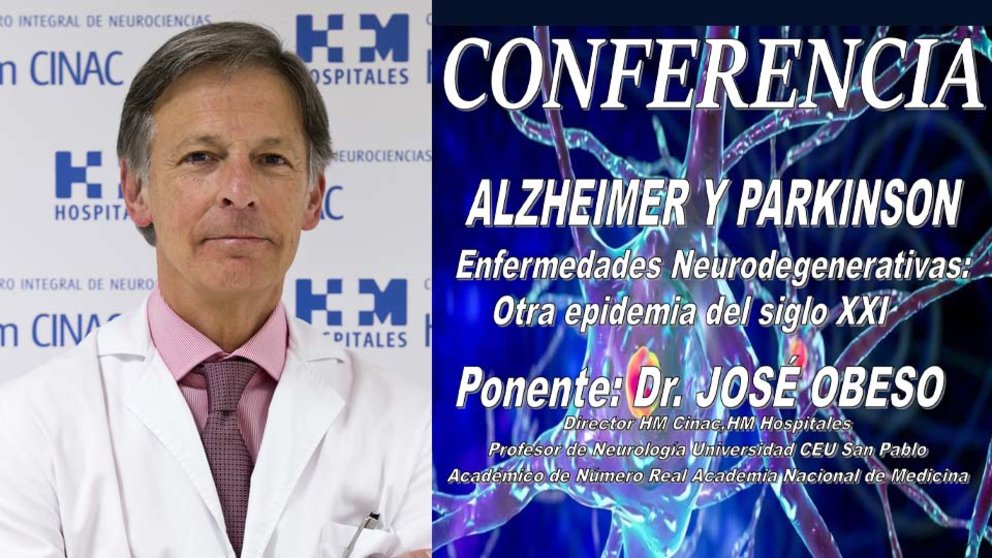 Conferencia en Tafafla Alzheimer y párkinson por el Dr. José Obeso