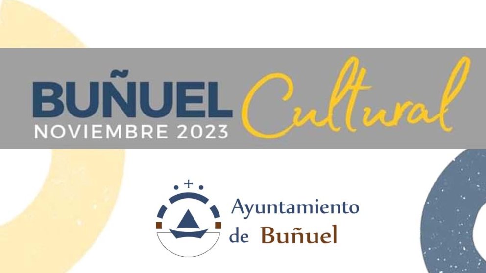 Agenda cultural de Buñuel para el mes de noviembre 2023