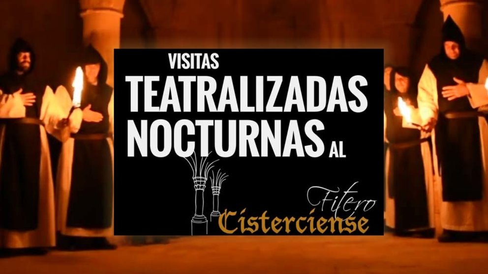 Visitas teatralizadas nocturas al Fitero Cisterciense durante el puente de Diciembre 2023