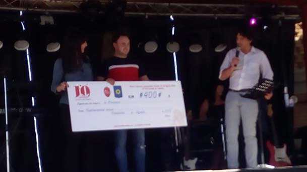 Entrega del cheque