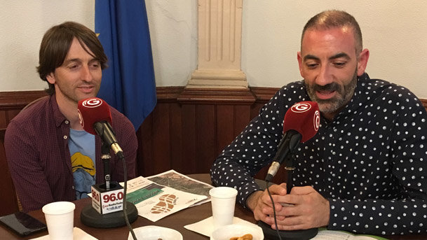 Alcalde y concejal de deportes Corella