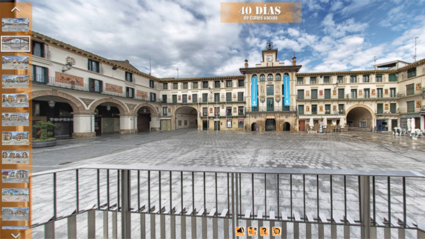 40 dias de calles vacías