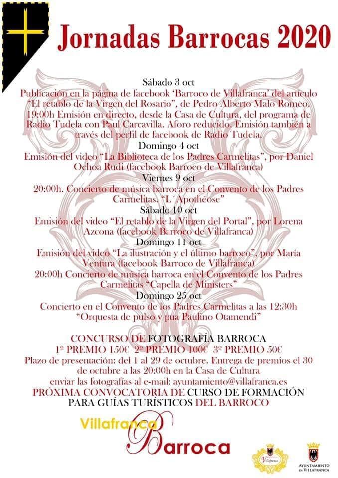 Jornadas Barrocas Villafranca 2020