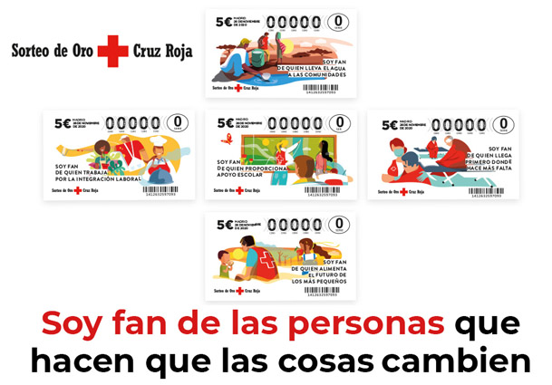 Sorte de Oro Cruz Roja Navarra