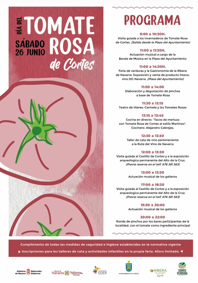 tomate rosa de cortes