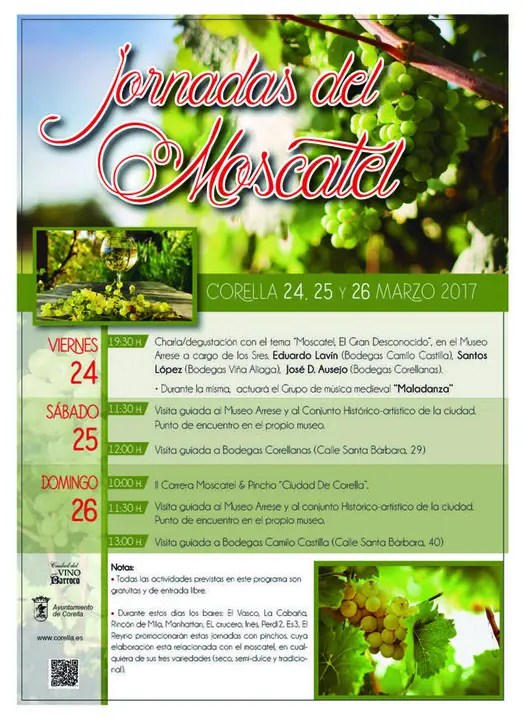 Jornadas del Moscatel de Corella 2017