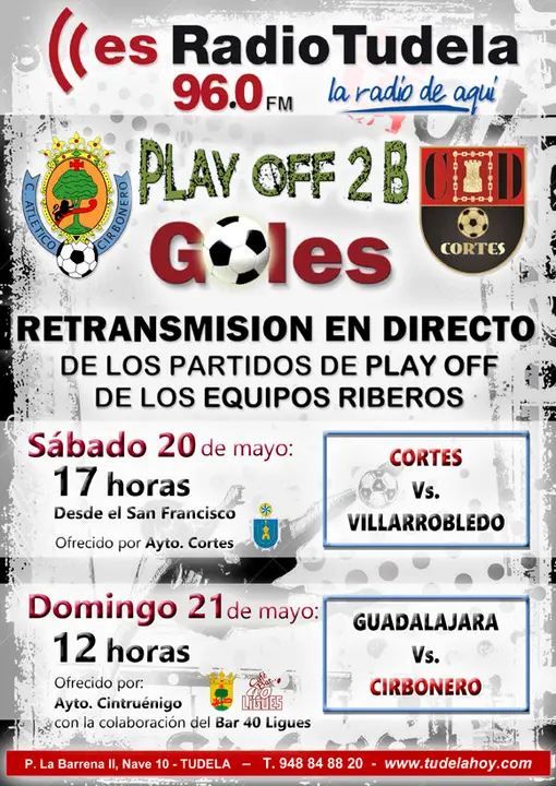 Cartel Play off 2º B