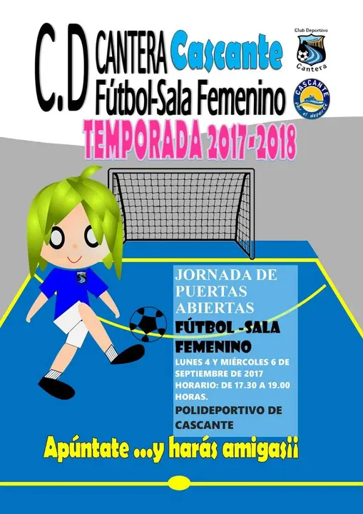 Cartel Fútbol Sala Femenino