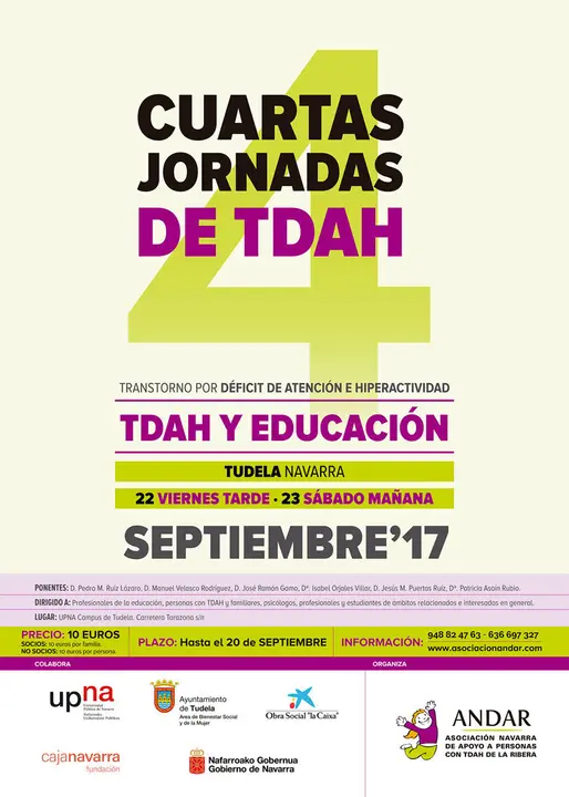 4 jornadas TDAH