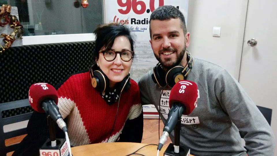 Beatriz y Joaquim alumnos de la Escuela de Cine de Julio Mazarico