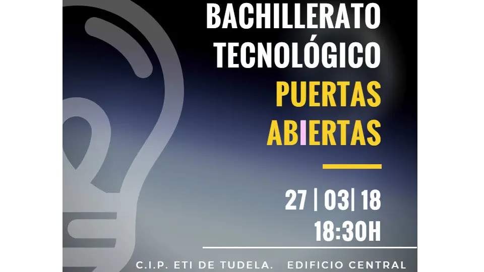 Bachillerato Tecnológico ETI Tudela