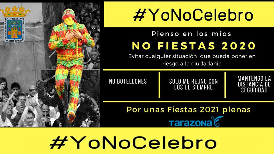 #YoNoCelebro, por unas Fiestas 2021 plenas