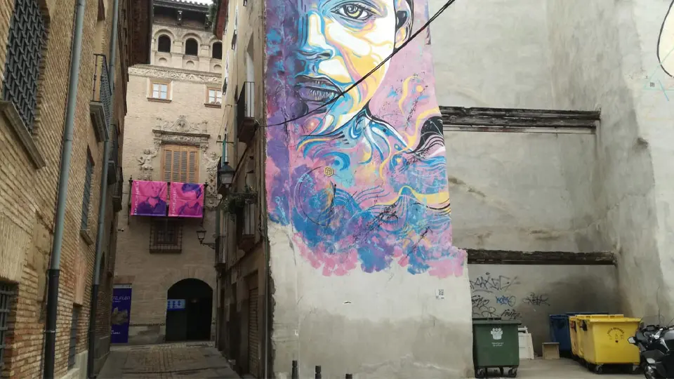 Contenedores en el Casco Antiguo de Tudela