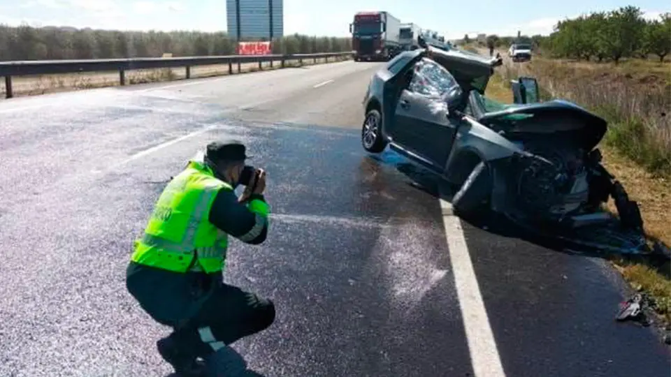 accidente cadreita