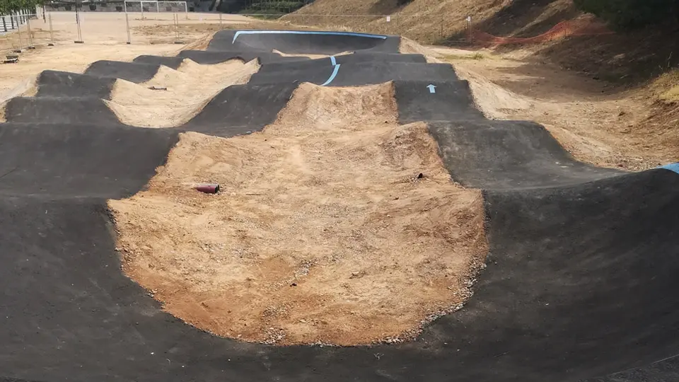 Circuito de Pumptrack en Murchante