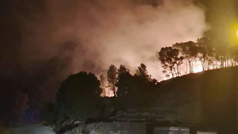 Incendio anoche en Milagro