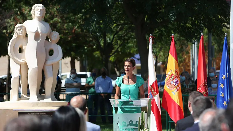 escultura terrorismo tudela