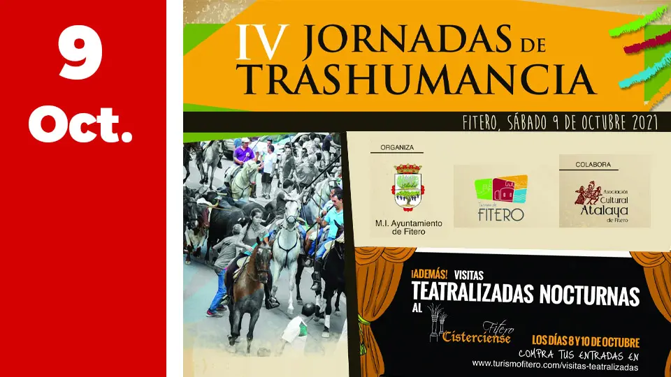 IV Jornadas de Trashumancia FITERO 2021