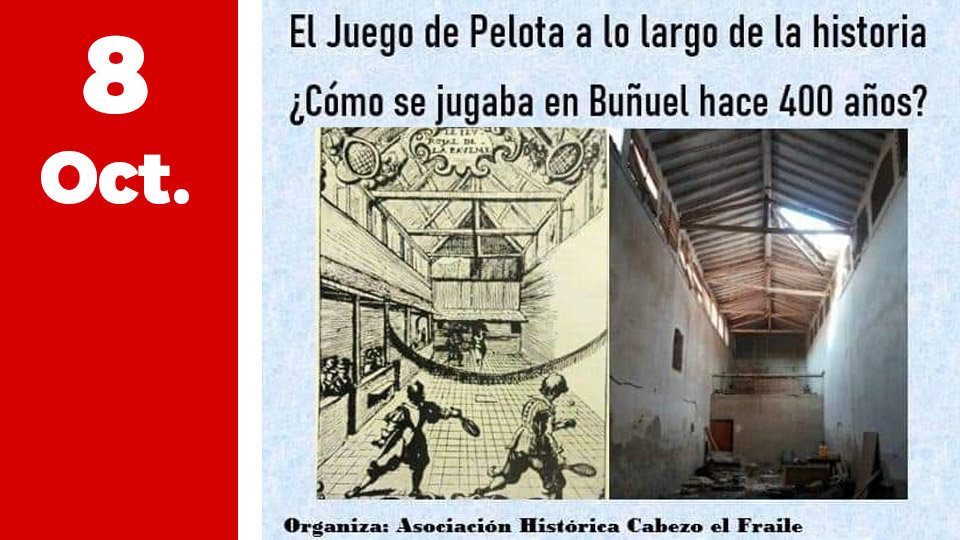 Conferencia en Buñuel sobre Juego de Pelota 