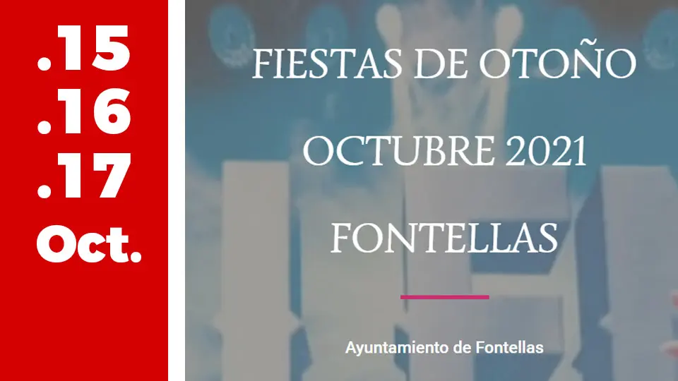 Fiestas de otoño en Fontellas