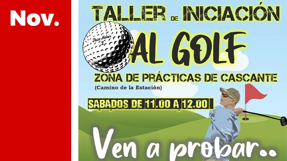 Taller de iniciación al Golf en Cascante