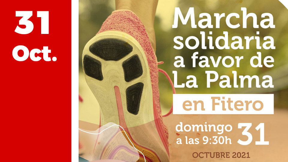 III Marcha Solidaria de Fitero. este año a favor de La Palma