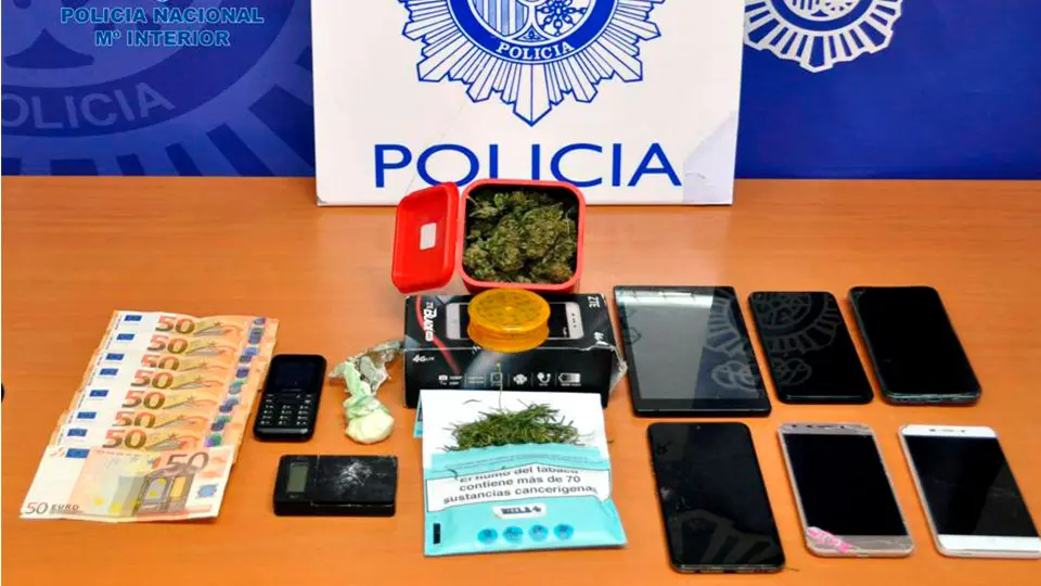 policia nacional material intervenido