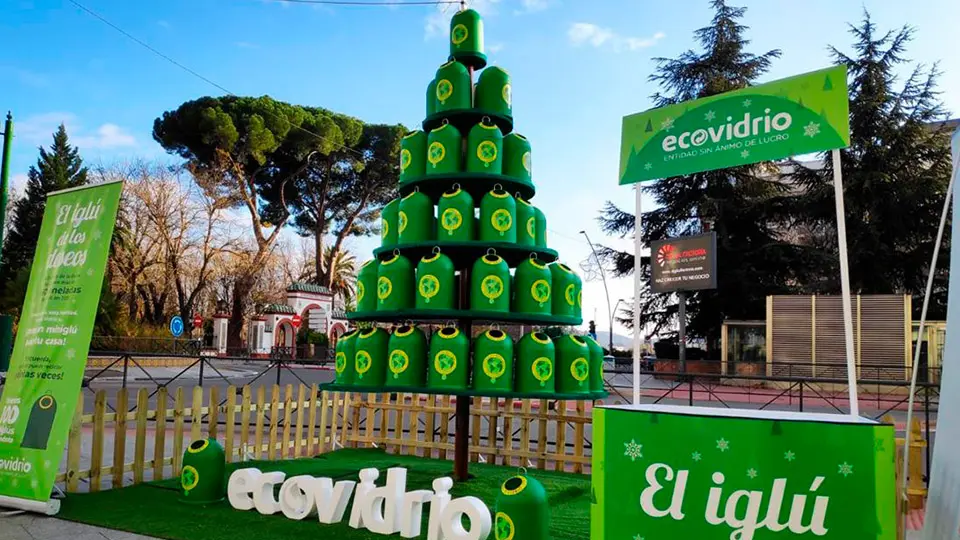 arbol navidad ecovidrio