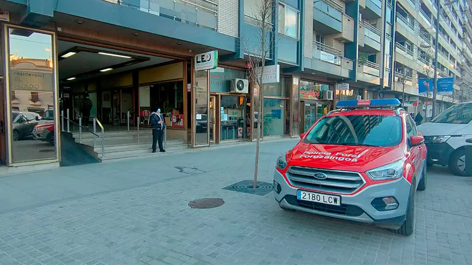 policia foral paseo pamplona tudela