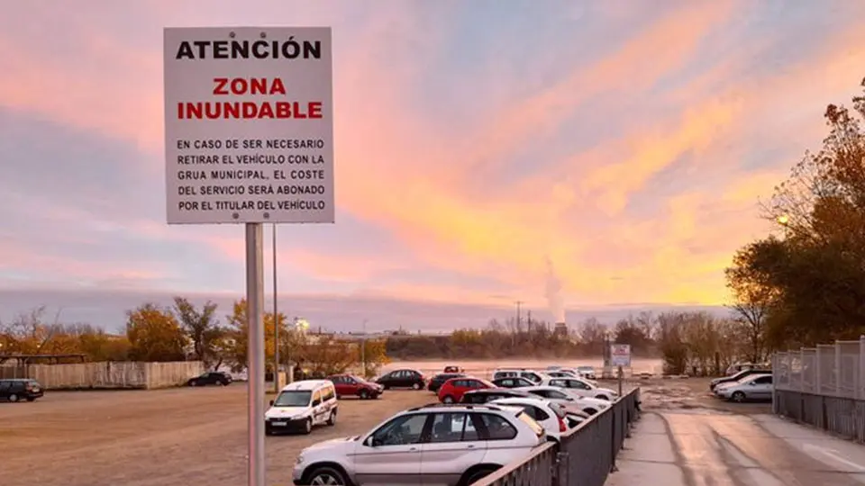 Aparcamiento inundable del Paseo Pamplona