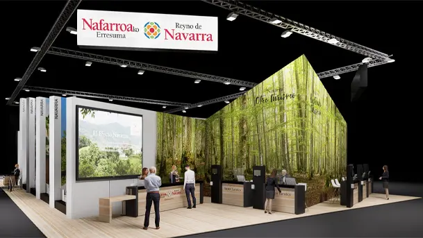 Stand de Navarra en Fitur 2022