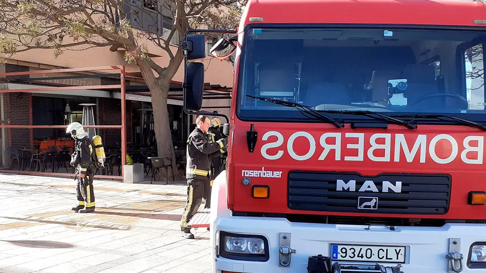 bomberos incendio tudela