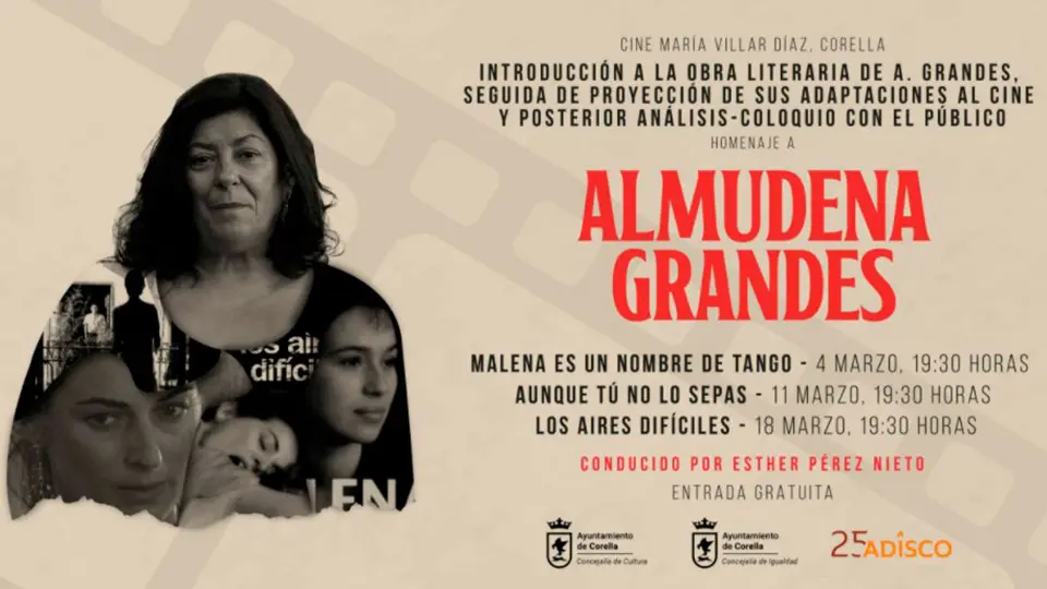 cartel almudena grandes