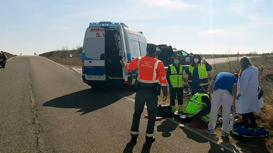 policia foral ciclista