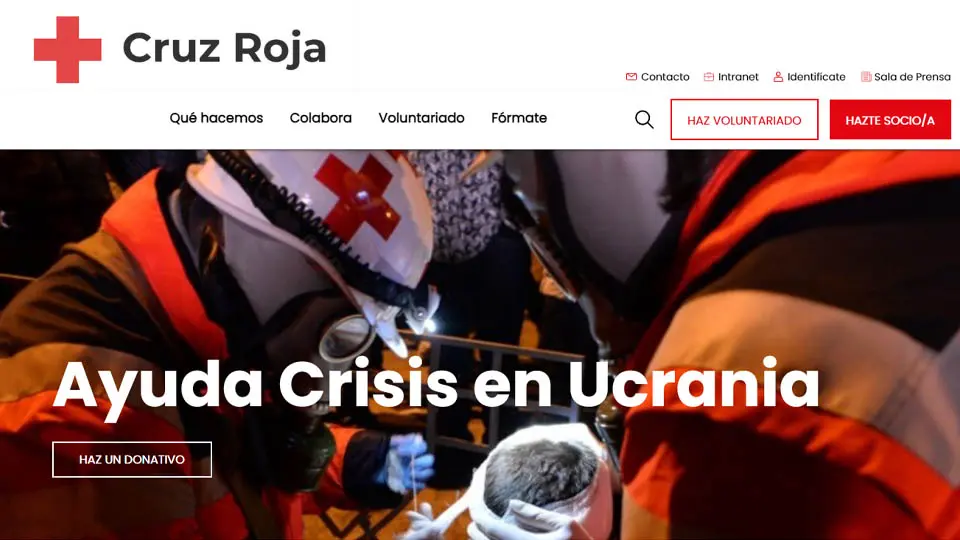 Cruz Roja ayuda a Ucrania