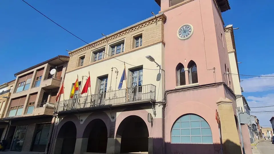 Fachada del Ayuntamiento de Buñuel