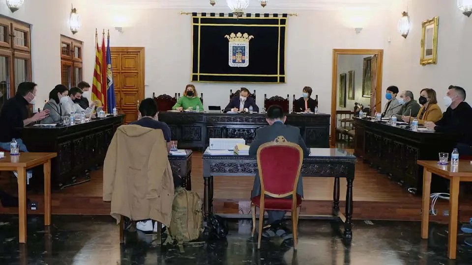 Pleno del Ayuntamiento de Tarazona