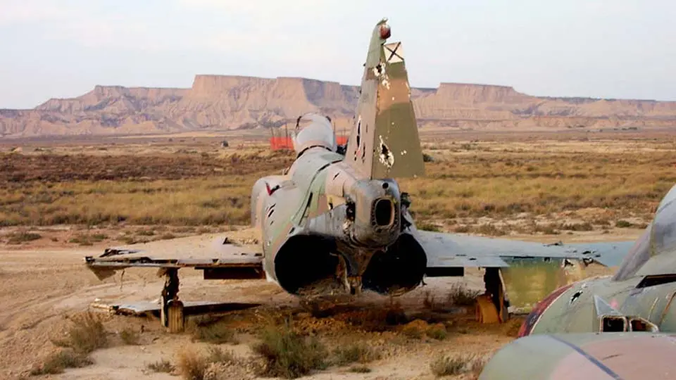 Acuartelamiento Aéreo Bardenas Foto Ministerio de Defensa