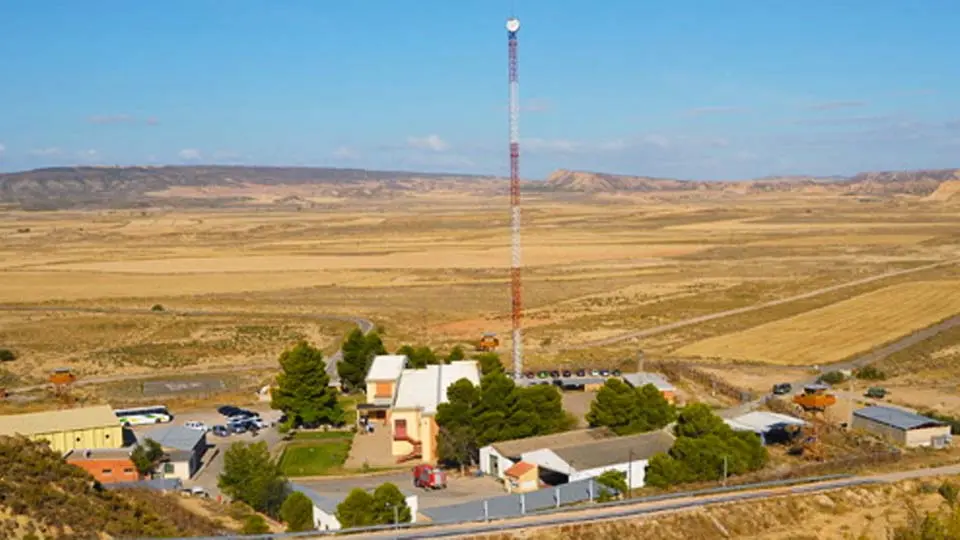 Polígono de Tiro de las Bardenas Reales Foto. Ministerio de Defensa