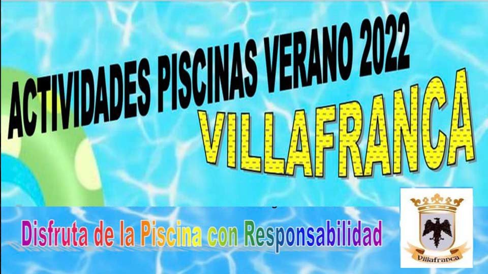 Villafranca actividades verano 2022