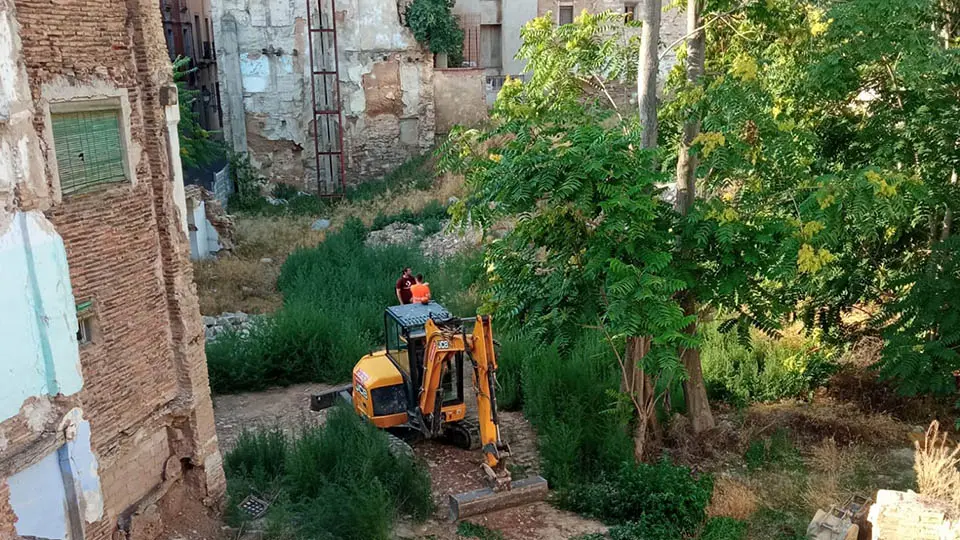 obras reurbanizacion entorno coscolin