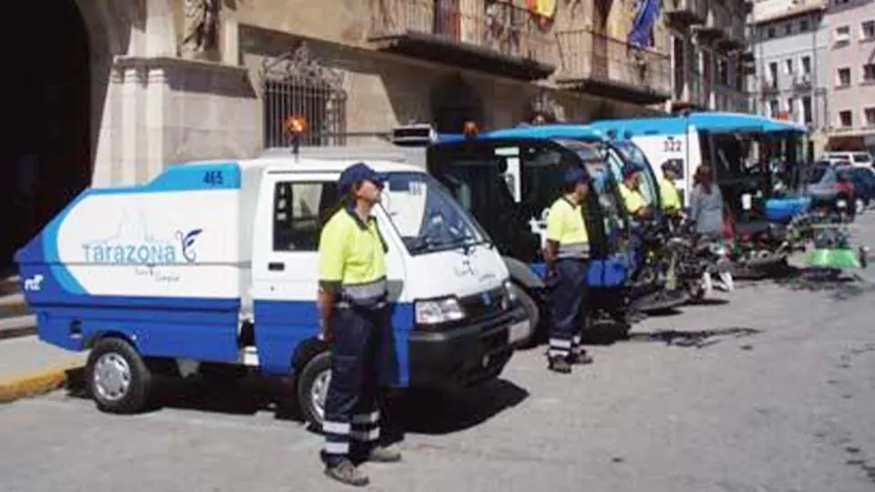 Servicio de limpieza viaria de Tarazona