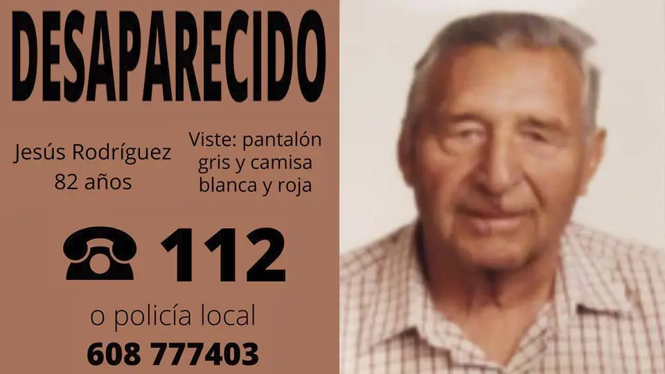 Hombre desaparecido en Ribaforada